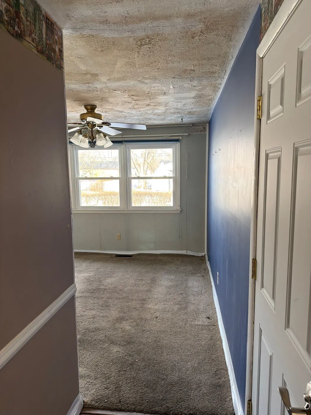 Certified restoration crew at work on Sunset Lake residence